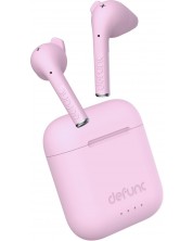 Ασύρματα ακουστικά Defunc - TRUE TALK, TWS, ροζ