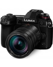 Φωτογραφική μηχανή Mirrorless Panasonic - Lumix G9, Leica 12-60mm, Black -1