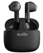 Ασύρματα ακουστικά Sudio - A1, TWS, μαύρο