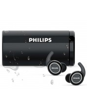 Ασύρματα ακουστικά Philips ActionFit - TAST702BK, μαύρα