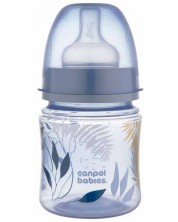 Μπουκάλι κατά των κολικών Canpol babies Easy Start - Gold, 120 ml, μπλε -1