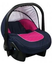 Παιδικό κάθισμα αυτοκινήτου Baby Merc - Leo, έως 9 κιλά, μπλε και ροζ -1
