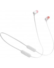 Ασύρματα ακουστικά με μικρόφωνο JBL - Tune 125BT, λευκά -1