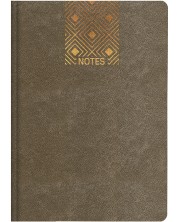 Σημειωματάριο Lastva Rusty - Α5, 208 φύλλα, σκούρο γκρι