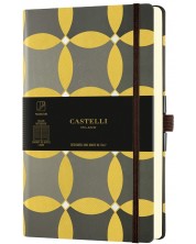 Σημειωματάριο Castelli Oro - Circles, 9 x 14 cm, με γραμμές