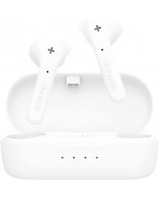 Ασύρματα ακουστικά Defunc - True Basic, TWS, λευκό