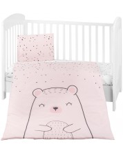 Σετ ύπνου 5 τεμαχίων KikkaBoo - Bear with me, Pink, 5 τεμάχια  -1