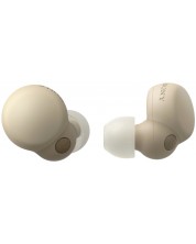 Ασύρματα ακουστικά Sony - LinkBuds S, TWS, ANC, μπεζ -1