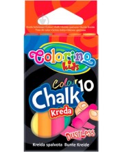 Κιμωλίες Colorino Kids χωρίς σκόνη - 10 τεμάχια -1