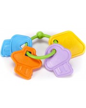 Βρεφική κουδουνίστρα Green Toys - Μπρελόκ με κλειδιά -1