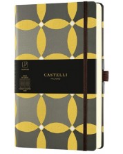 Σημειωματάριο Castelli Oro - Circles, 13 x 21 cm, με γραμμές -1