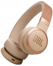 Ασύρματα ακουστικά JBL - Live 670NC, ANC, Sandstone