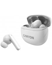 Ασύρματα ακουστικά Canyon - TWS-8, λευκά -1