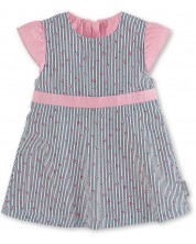 Βρεφικό φόρεμα με προστασία UV 30+ Sterntaler - Ριγέ, 74 cm, 6-9 μηνών -1