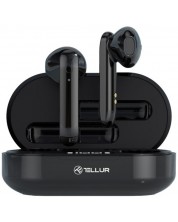 Ασύρματα ακουστικά Tellur - Flip, TWS, μαύρα