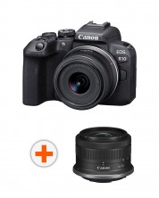 Φωτογραφική μηχανή Mirrorless  Canon - EOS R10, RF-S 18-45 IS STM, Black + Φακός Canon - RF-S, 10-18mm, f/4.5-6.3, IS STM