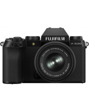 Φωτογραφική μηχανή Mirrorless Fujifilm - X-S20, XC 15-45mm, f/3.5-5.6 OIS PZ -1