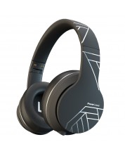 Ασύρματα ακουστικά PowerLocus - P6, μαύρα/ασημί