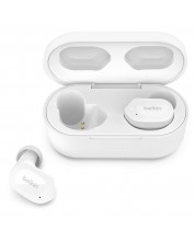 Ασύρματα ακουστικά Belkin - Soundform Play, TWS, λευκό