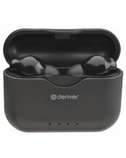 Ασύρματα ακουστικά Denver - TWE-37, TWS, μαύρα