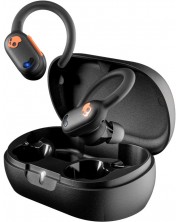 Ασύρματα ακουστικά Skullcandy - Push Active, TWS, ANC, μαύρα/πορτοκαλί -1