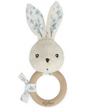 Κουδουνίστρα μωρού με δαχτυλίδι Kaloo Dove - Bunny -1