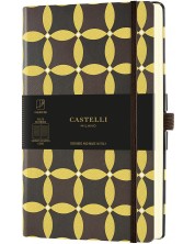 Σημειωματάριο Castelli Oro - Corianders, 13 x 21 cm, με γραμμές