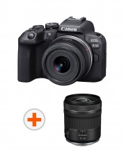 Φωτογραφική μηχανή Mirrorless  Canon - EOS R10, RF-S 18-45 IS STM, Black + Φακός Canon - RF, 15-30mm, f/4.5-6.3 IS STM -1