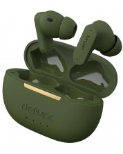 Ασύρματα ακουστικά Defunc - TRUE ANC, TWS, πράσινο -1