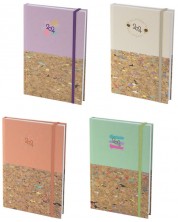 Σημειωματάριο με λάστιχο Spree - Pastel Pop, 168 φύλλα, ποικιλία, 2024 -1