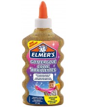 Γυαλιστερή κόλλα Elmer's Glitter Glue - 177 ml, χρυσαφί -1