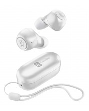 Ασύρματα ακουστικά Cellularline - Pick, TWS, λευκά -1