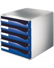 Κουτί Leitz -με 5 συρτάρια,μπλε  -1