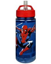 Μπουκάλι νερού Undercover Scooli - Spider-Man, Aero, 500 ml