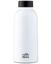 Θερμικό μπουκάλι Mama Wata - 470 ml, λευκό -1