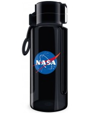 Μπουκάλι νερού Ars Una NASA - Μαύρο, 650 ml