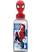 Μπουκάλι με 3D φιγούρα  Stor Spider-Man - Midnight Flyer, 560 ml