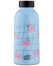 Θερμικό μπουκάλι Mama Wata - 470 ml, фламинго