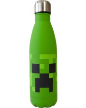 Μπουκάλι Kids Euroswan - Minecraft Creeper Face, 500 ml