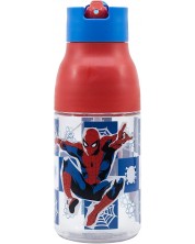 Μπουκάλι Tritan Stor Spider-Man - 420 ml, διπλό άνοιγμα -1