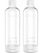 Μπουκάλια μηχανής σόδας Philips - ADD911WH/10,2 τεμ, λευκό -1