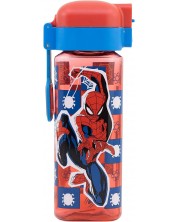 Τετράγωνο μπουκάλι Stor Spider-Man - 550 ml -1