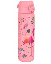 Μπουκάλι νερού  Ion8 Print - 600 ml, Flamingo