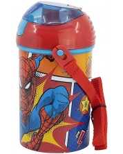 Παγούρι με προστατευτικό καπάκι Stor Spider-Man - 450 ml -1