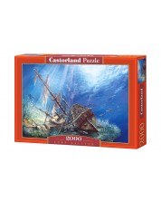 Παζλ Castorland 2000 κομμάτια - Βυθισμένο πλοίο -1
