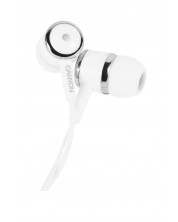 Ακουστικά με μικρόφωνο Canyon CNE-CEPM01W - λευκά -1