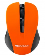 Ποντίκι Canyon - CNE-CMSW1, οπτικό, ασύρματο, πορτοκαλί -1