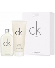 Calvin Klein Σετ CK One - Eau de toilette και αφρόλουτρο, 50 + 100 ml -1