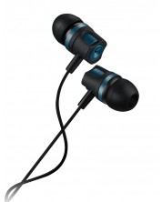 Ακουστικά με μικρόφωνο Canyon CNE-CEP3G - μπλε μαύρο -1