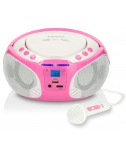 CD player Lenco  - SCD-650PK, ροζ